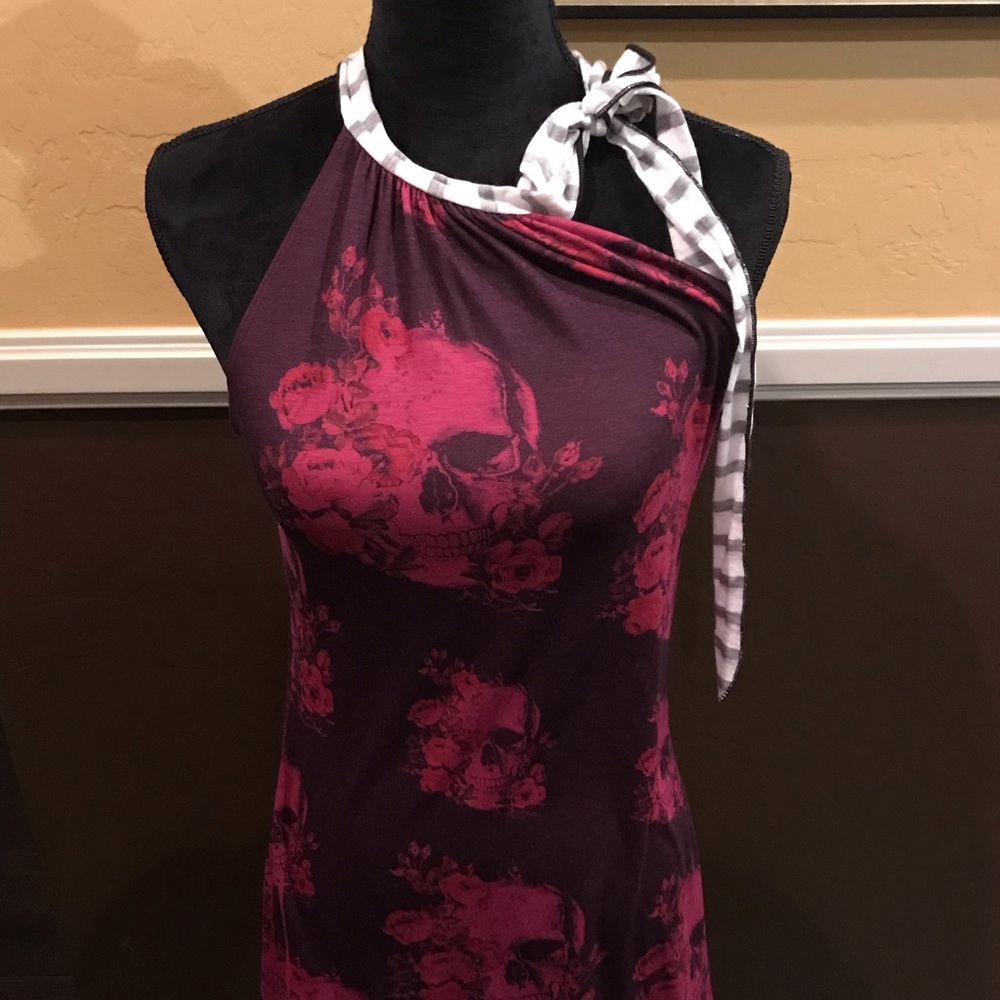 Pink Skull Top